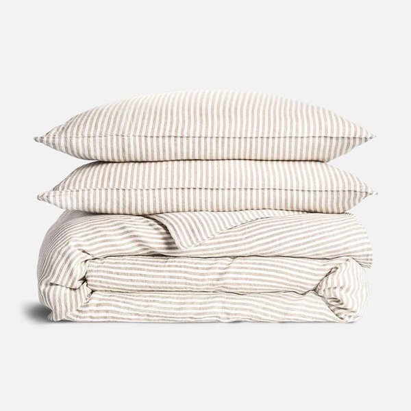 Washed European Linen Duvet Set