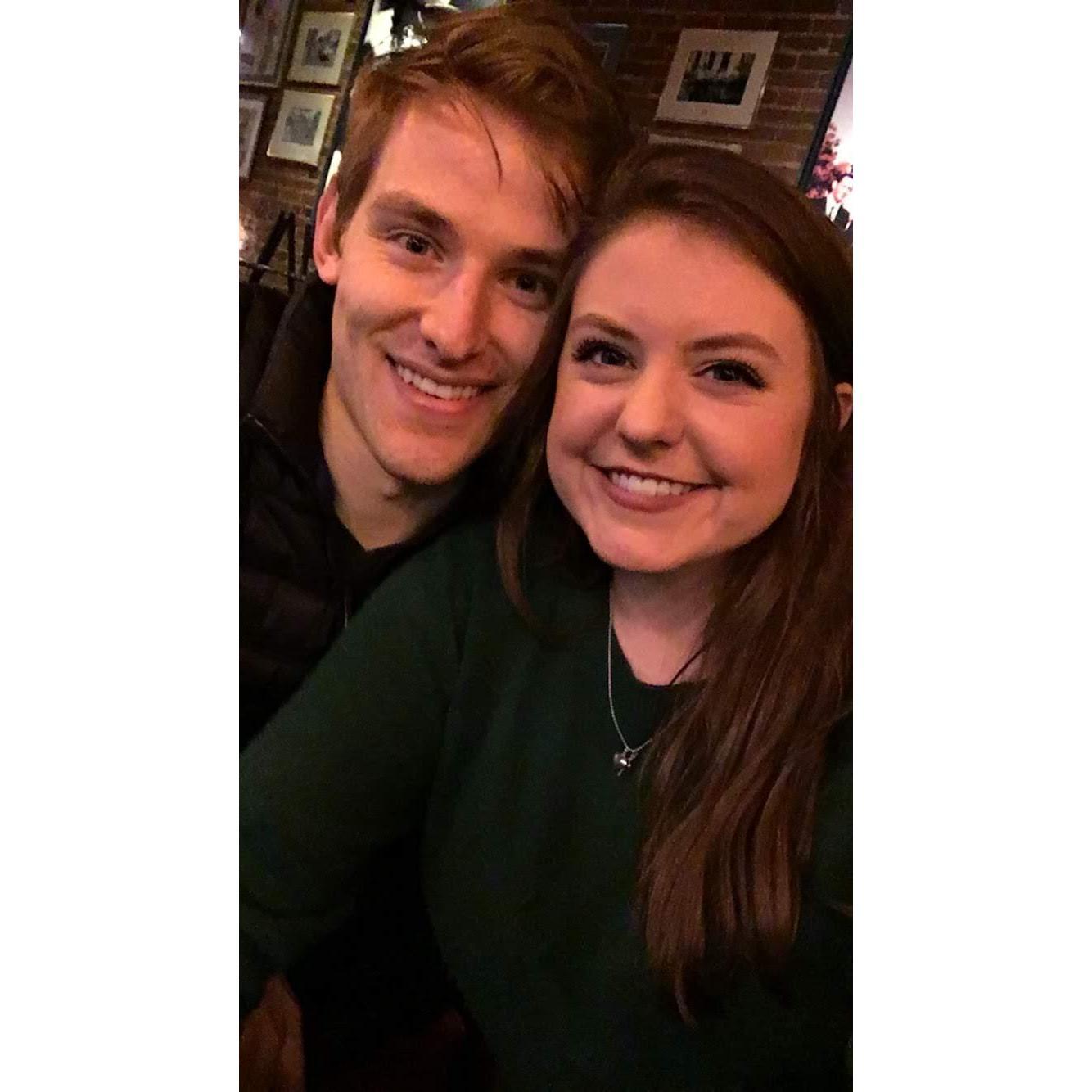 When we were long distance, we saw each other every month or two.