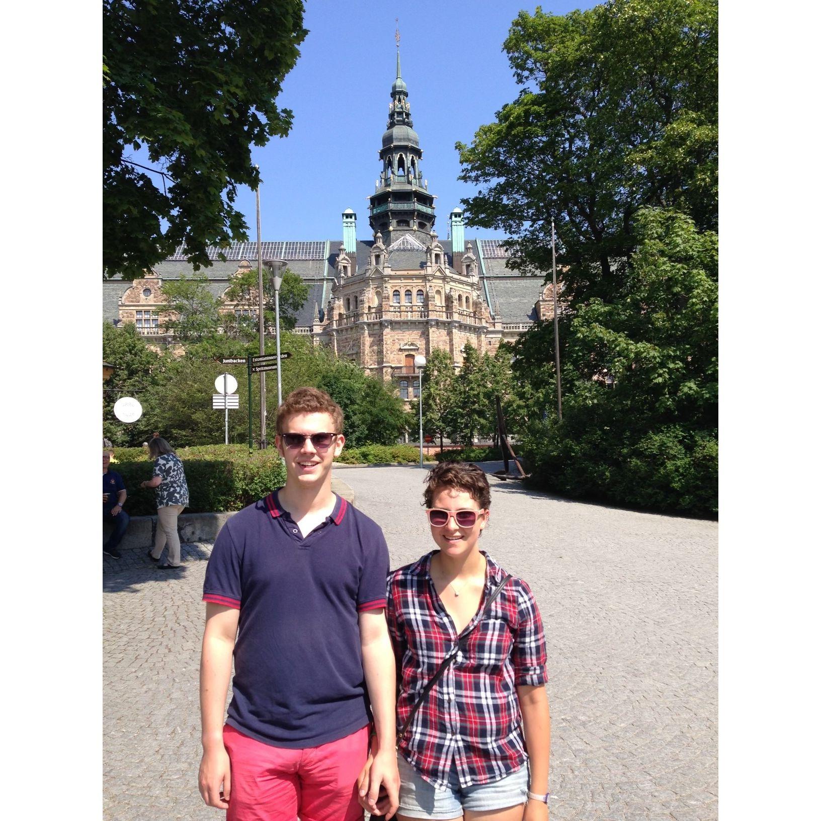 One of our first trips together to Amsterdam