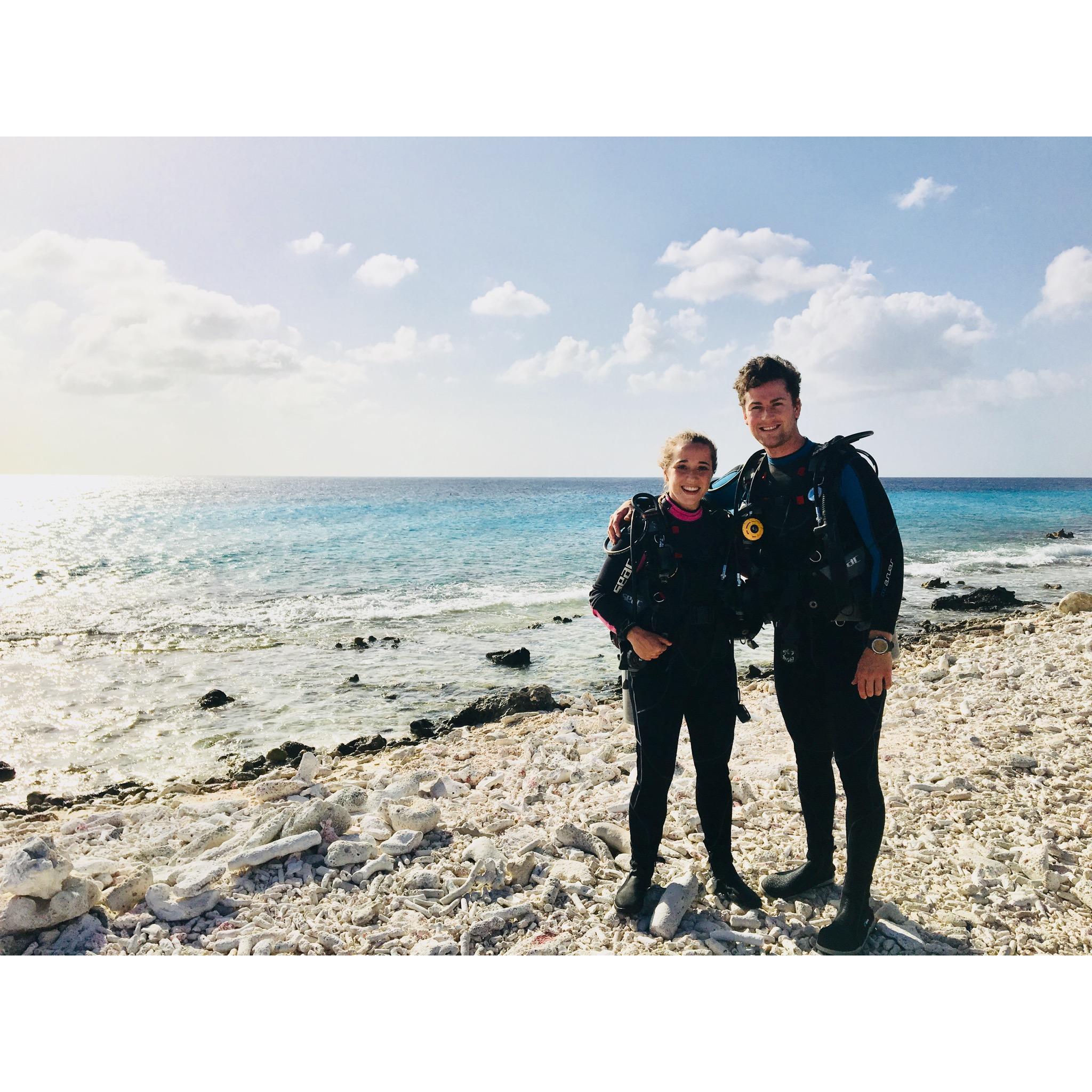 Bonaire scuba diving!