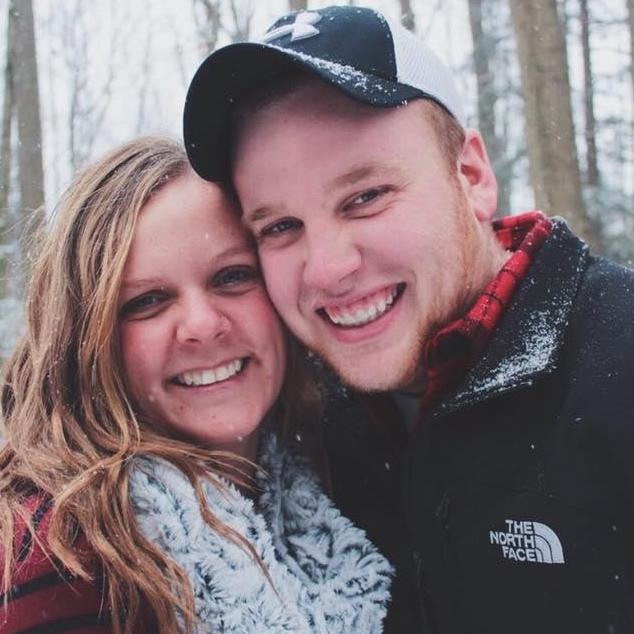 Taken on our 1 year anniversary. December 24, 2017