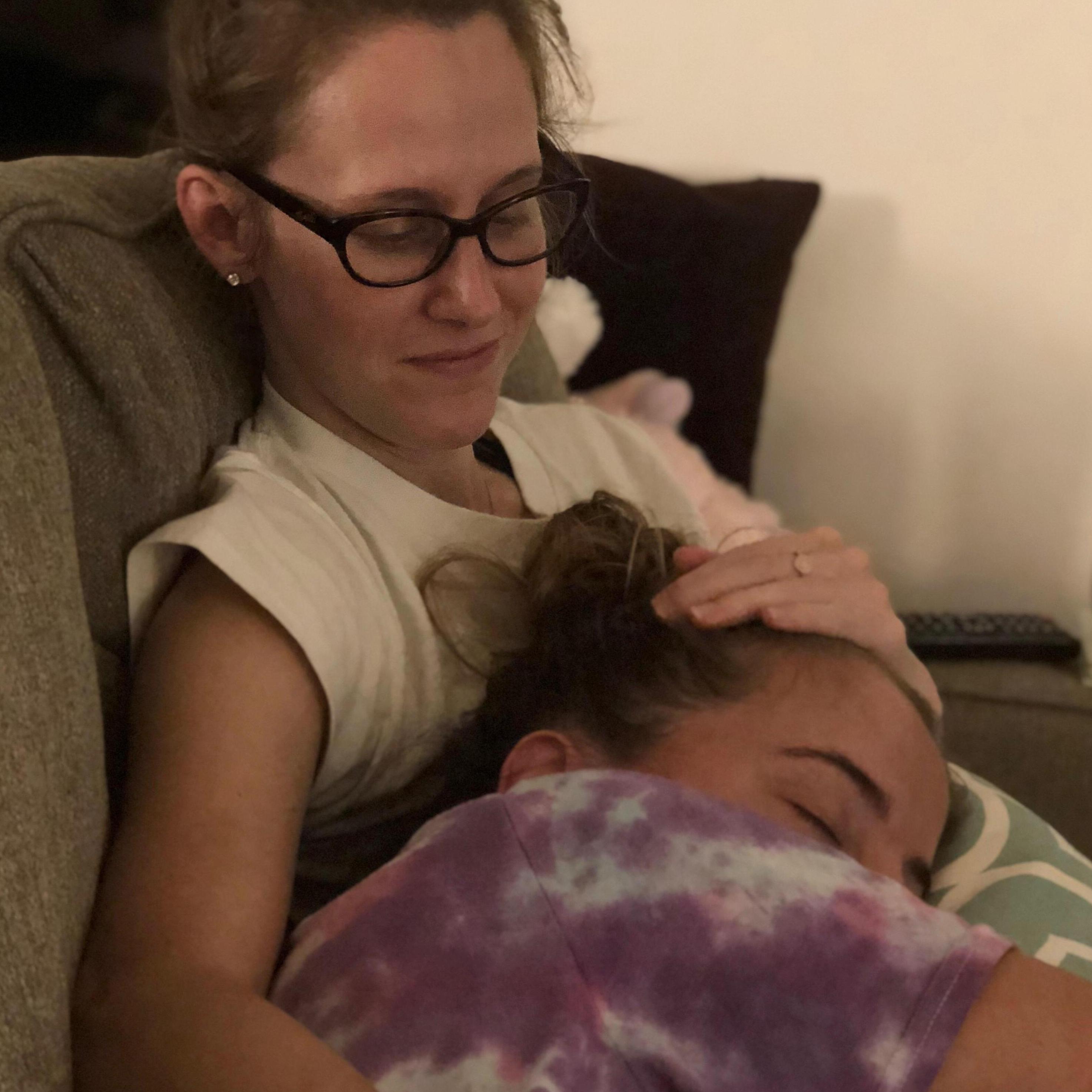 We're glad to say that this was a truly candid moment.