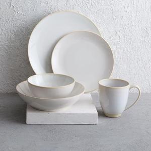 Alta Reactive Glaze Dinnerware Set - White