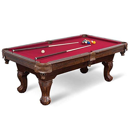 EastPoint Sports Billiard Pool Table 87 Inch or Cover - Scratch Resistant Top Rail, Built-in Durable Leg Levelers – Perfect for Family Game Room