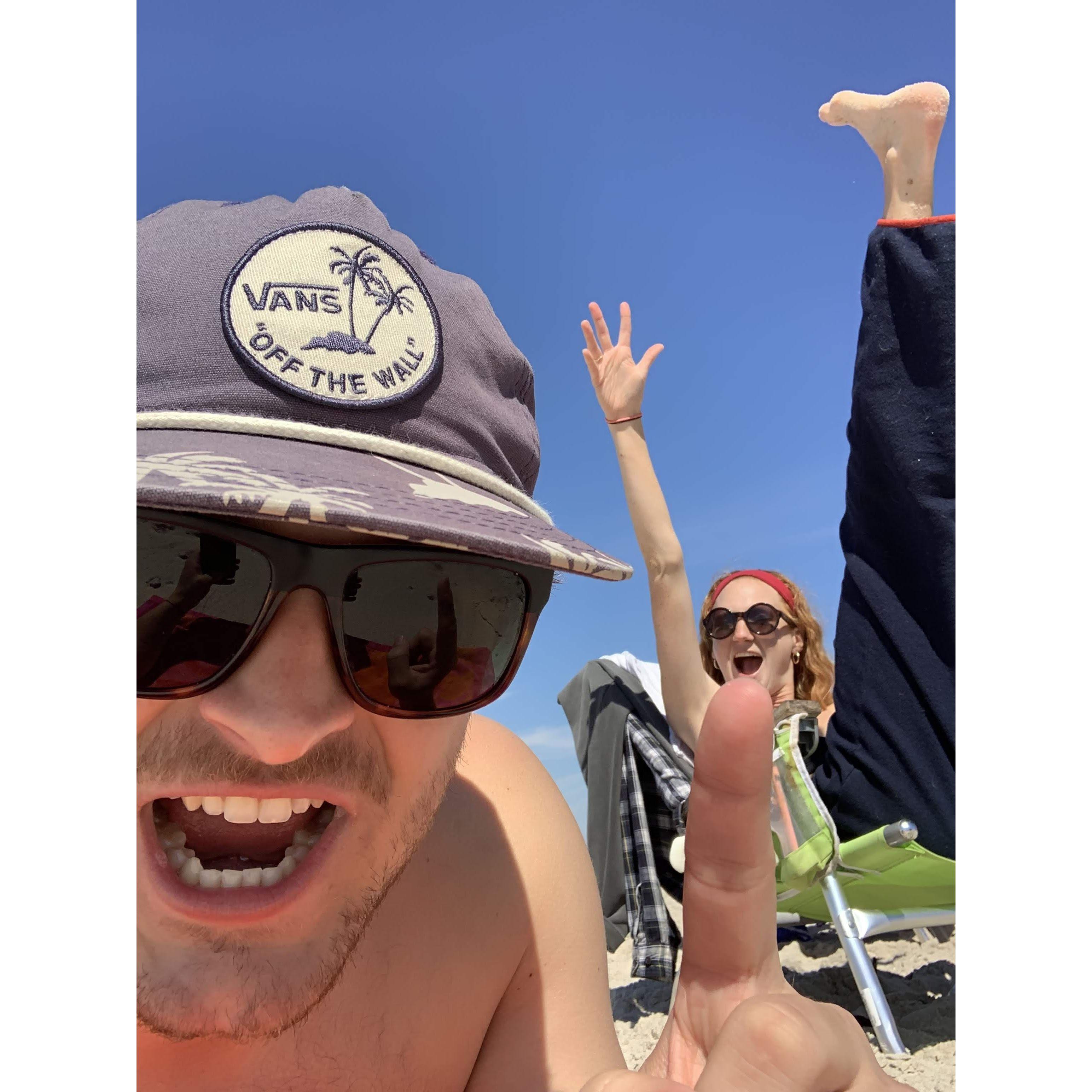 coupla beach bums