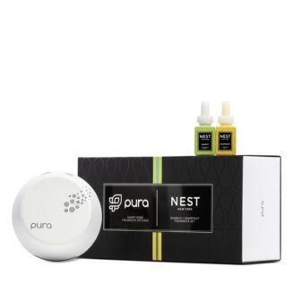 Pura Smart Home Fragrance Diffuser Set with Bamboo & Grapefruit Refills