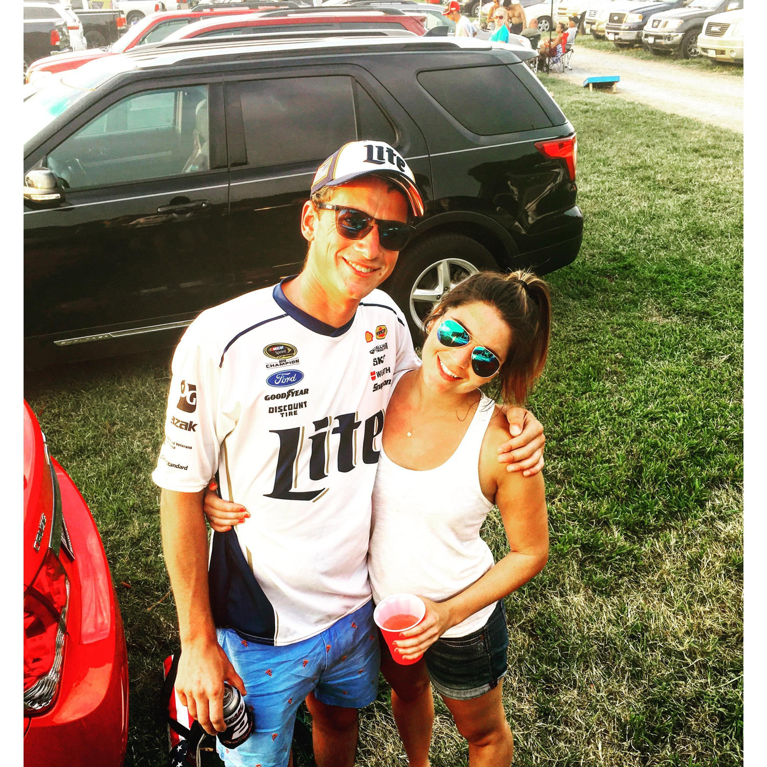 Alex's first NASCAR race