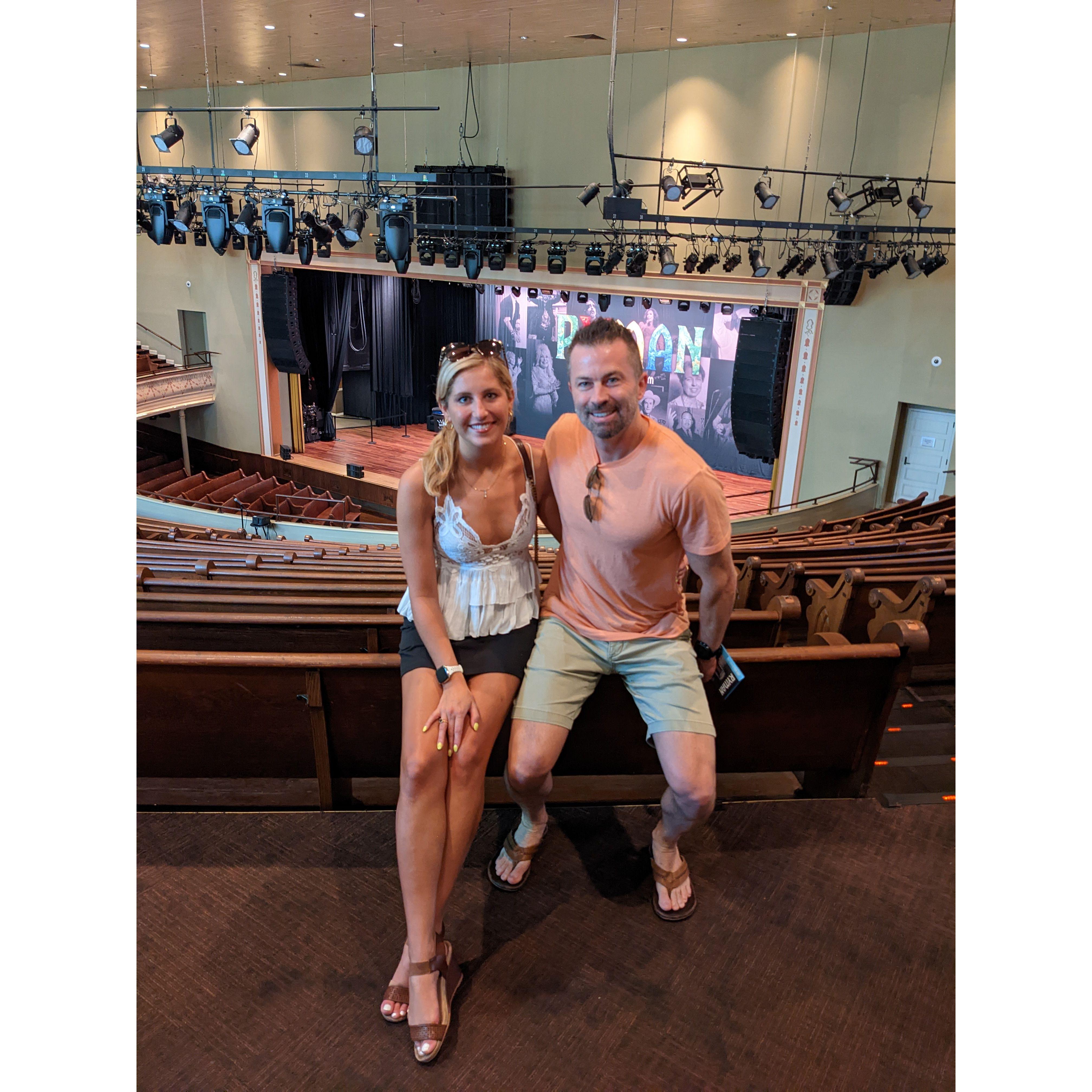 Our first trip together: Nashville, TN!