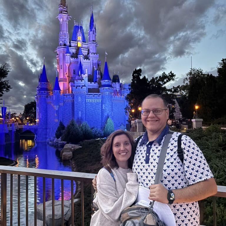 Disney World at Christmas