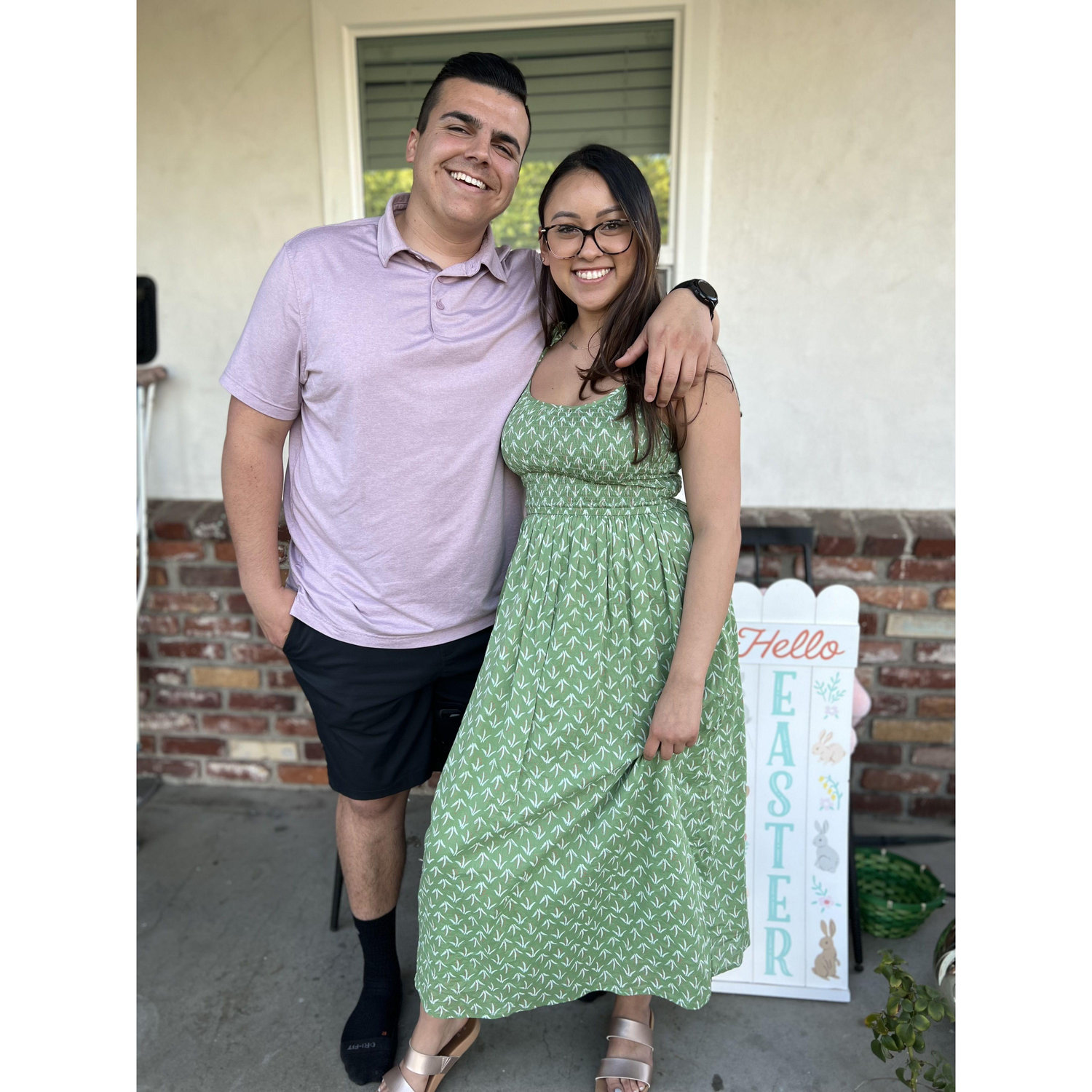 Our first Easter spent together