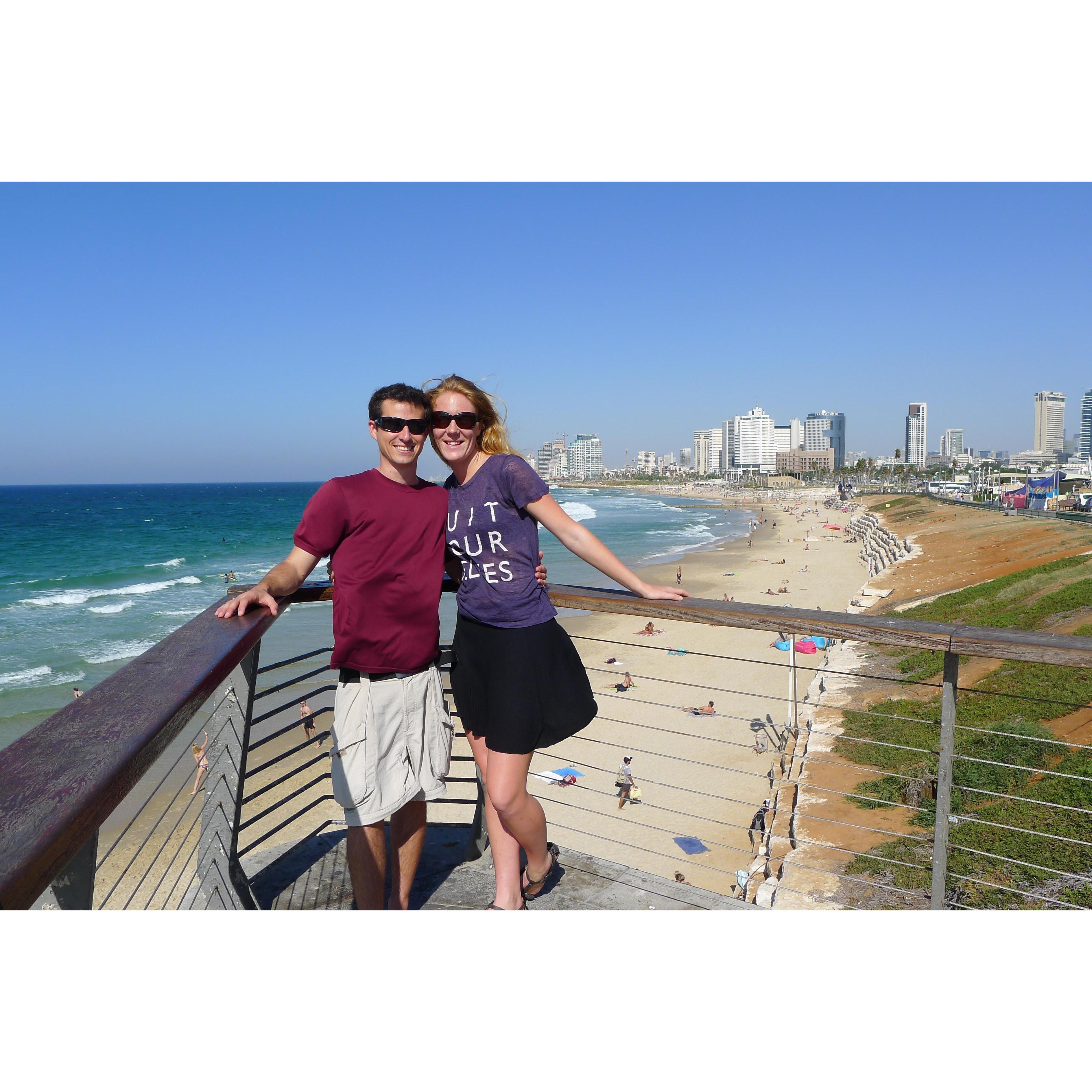 October 2017, we had just started dating and decided to hop a spontaneous flight from Cyprus to Tel Aviv.