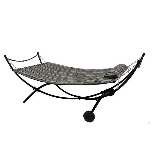 Garden Treasures Fabric Hammock with Stand