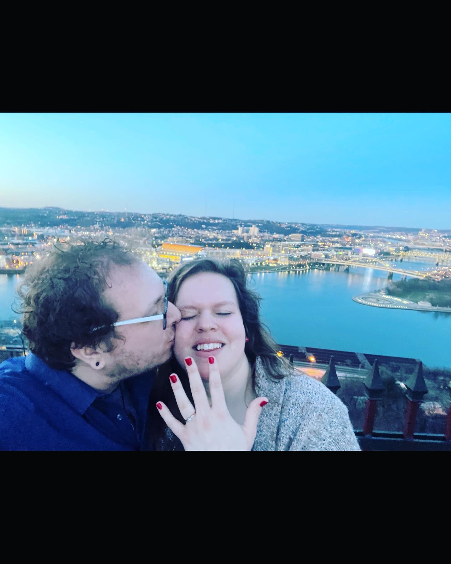 Right after Lance proposed!