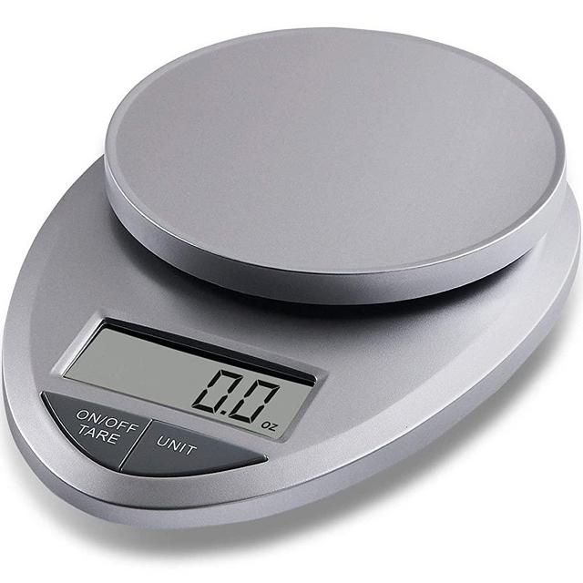 EatSmart ESKS-01 Precision Pro Digital Kitchen Scale, Silver
