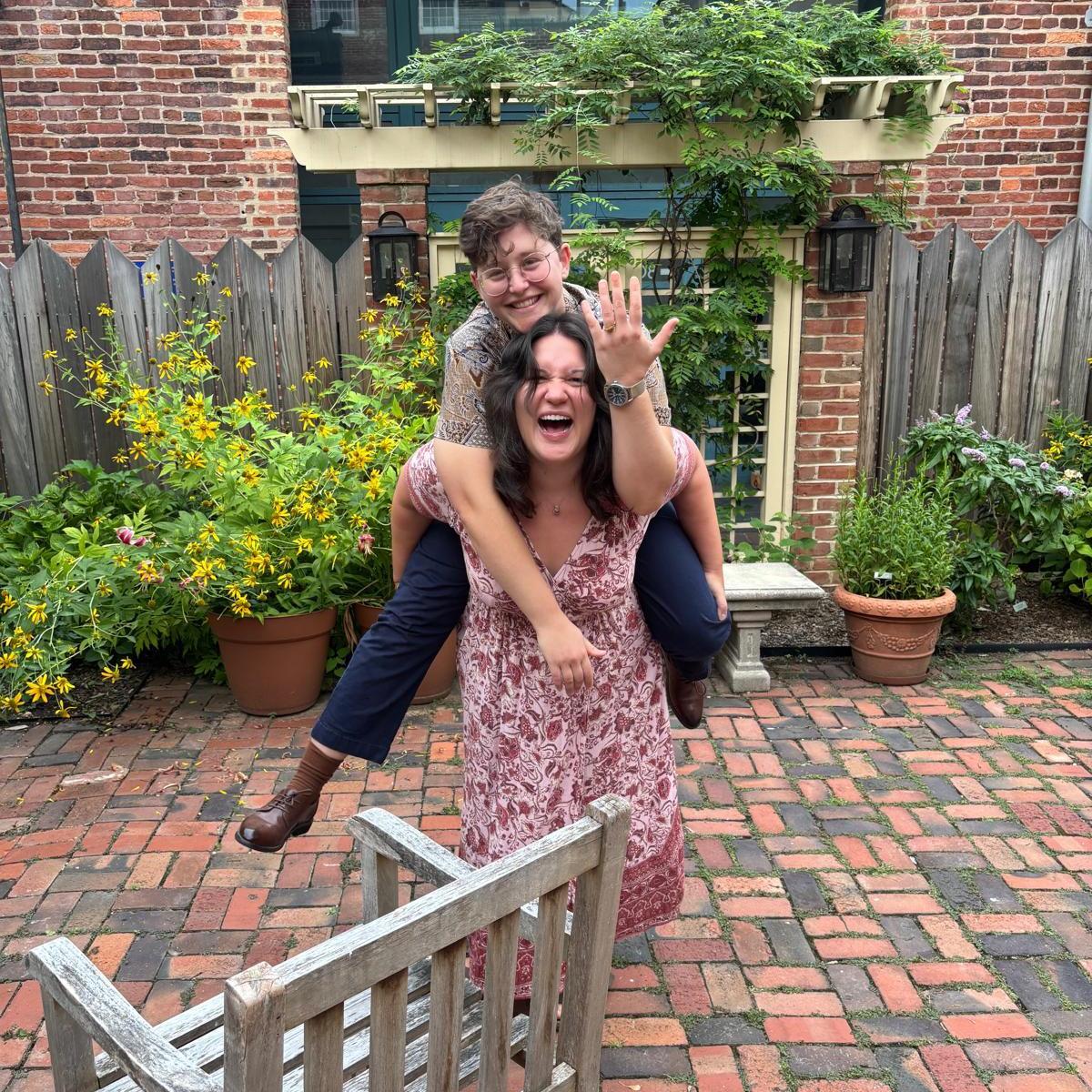May 2027: Our wedding day is just around the corner! We are very in love and so excited to celebrate with all of the wonderful people in our lives ❤️