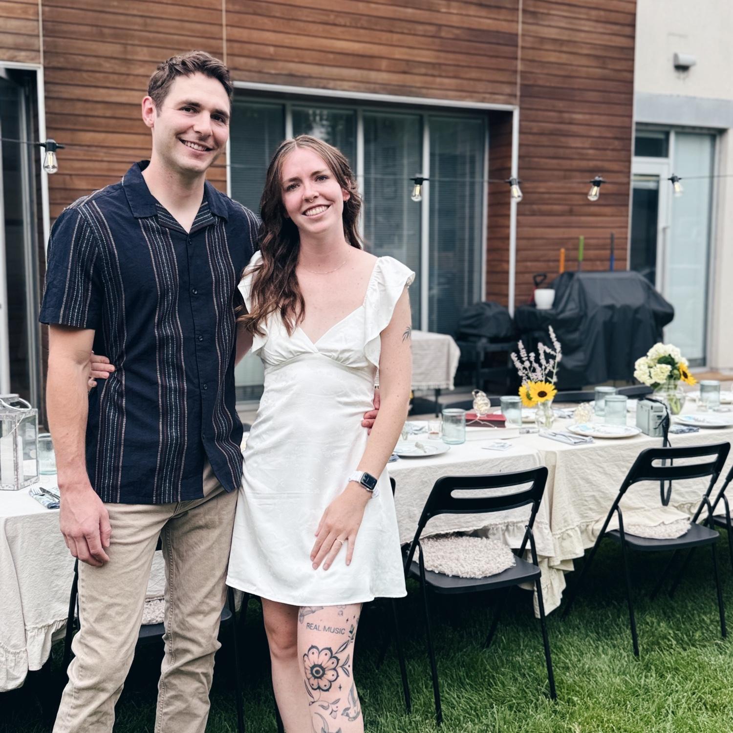 our engagement party
