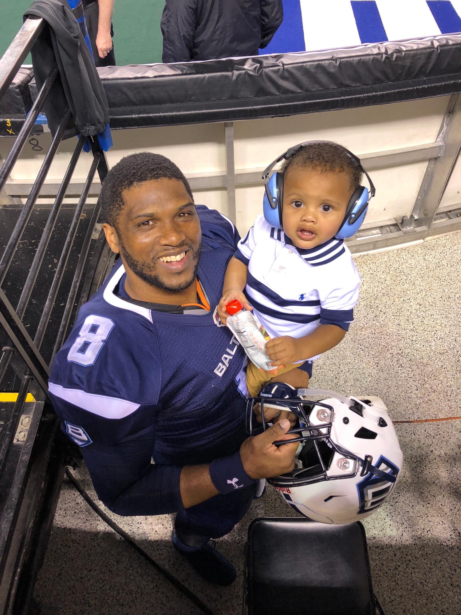 First game to support daddy the best QB