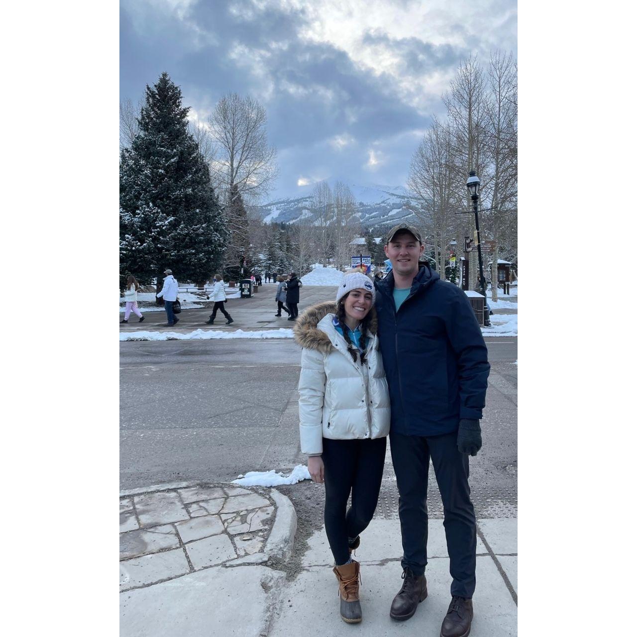 Breckenridge with Thomas's family