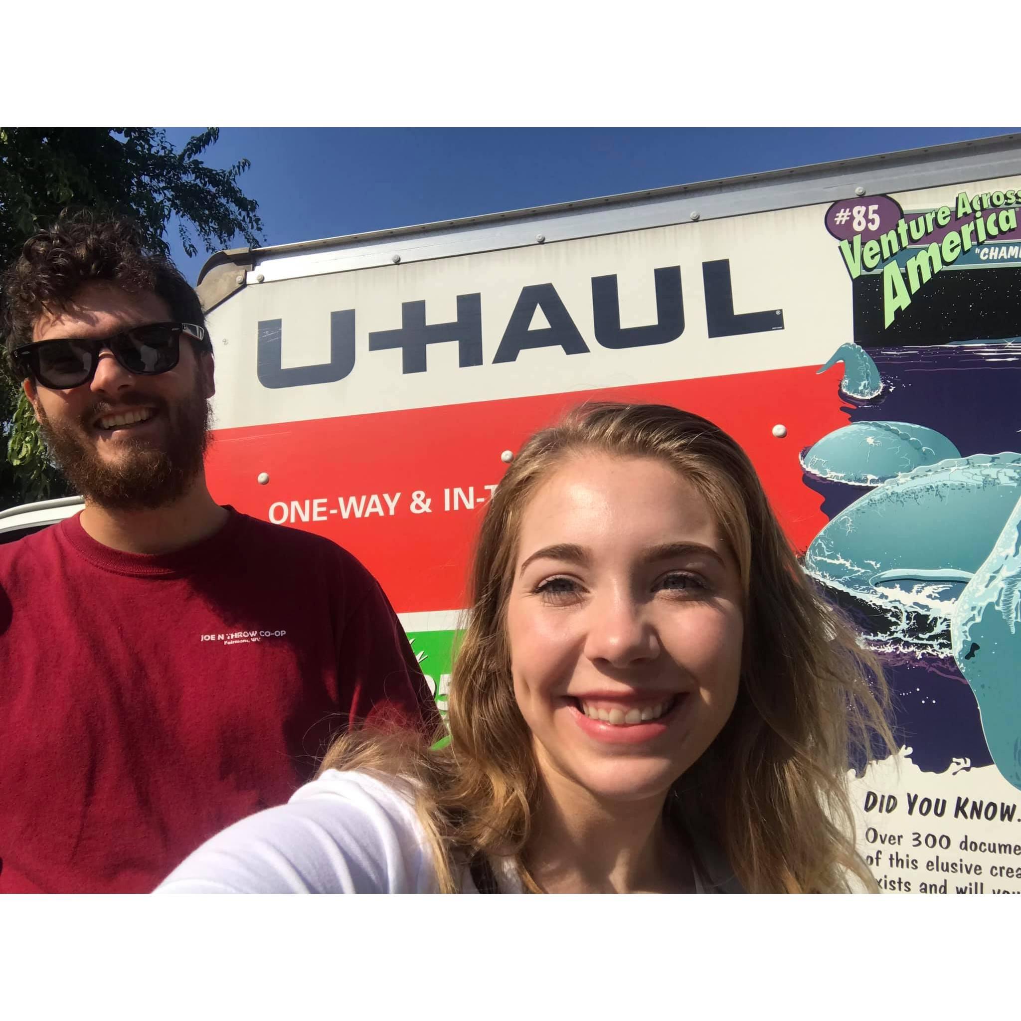 From when we moved to Morgantown in 2019!