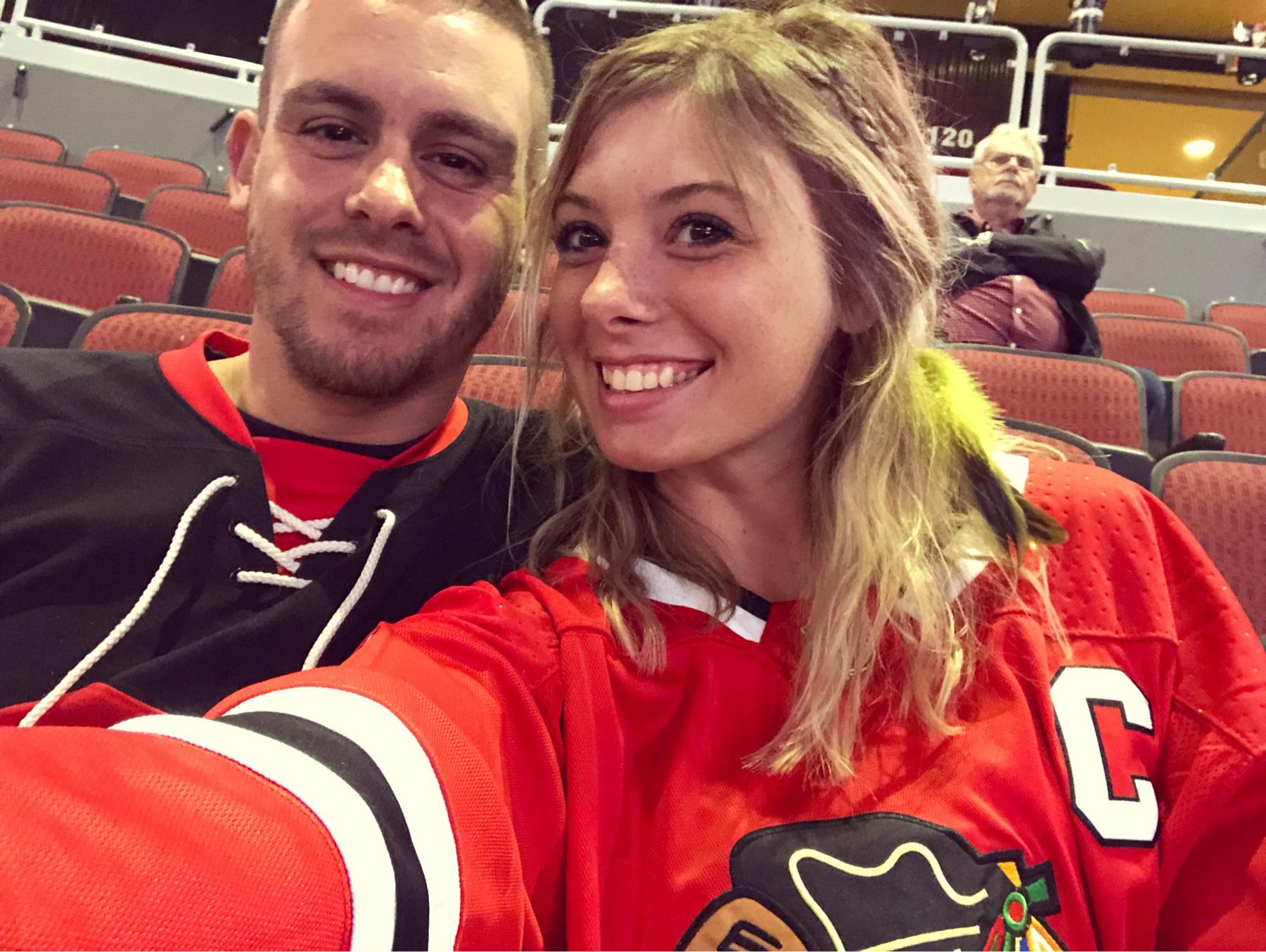 Blackhawks game in Phoenix, AZ!