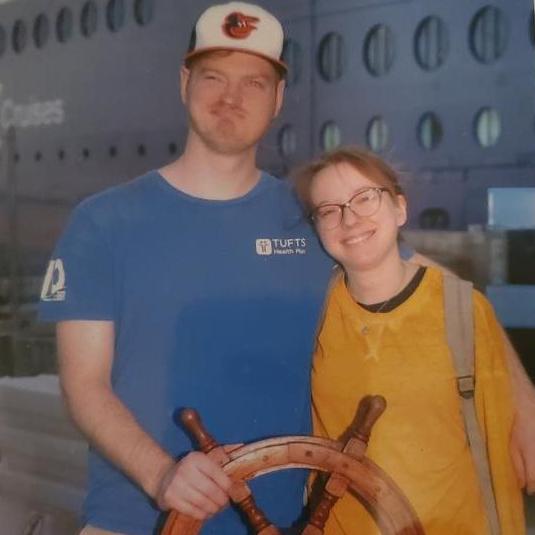 He's Popeye the sailor man...