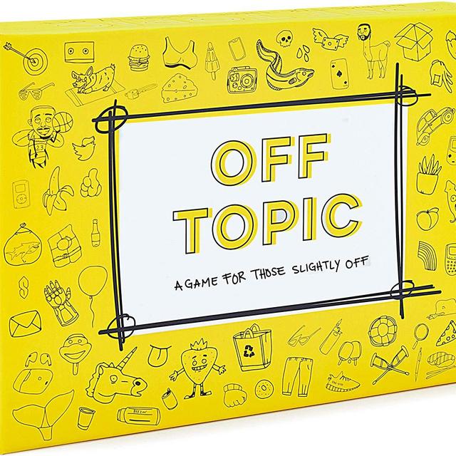 Off Topic Adult Party Game - Fun Board and Card Game for Group Game Night