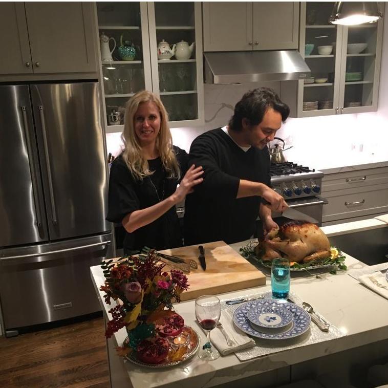 Our first Thanksgiving 2018, obviously going swimmingly