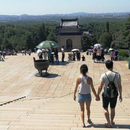 Hand in hand
-Nanjing, China