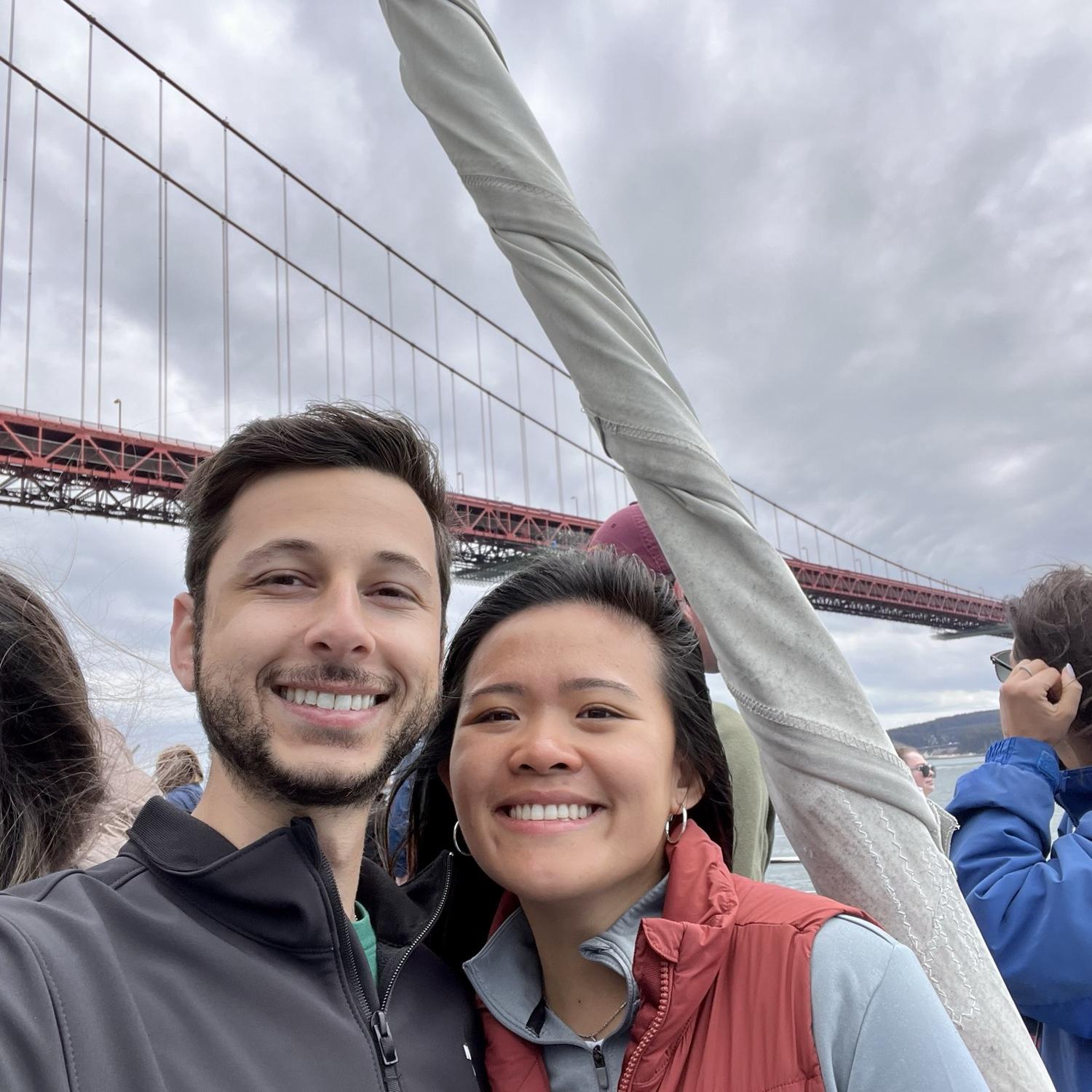 After many interviews, we made the big move to San Francisco and now happily call California home!