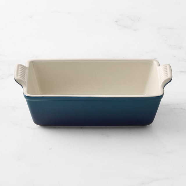 Le Creuset Heritage Stoneware Loaf Pan, Small, Agave