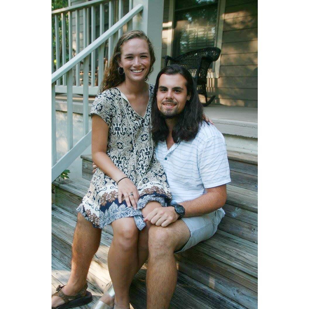 Year 3/4 of the camp porch pics. We were staff leaders together this summer (2016).