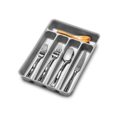 madesmart® Basic Mini Silverware Tray in Grey