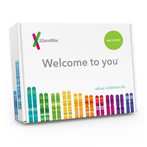 23andMe DNA Test Ancestry Personal Genetic Service - includes at-home saliva collection kit