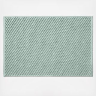 Air Weight Organic Twill Bath Mat