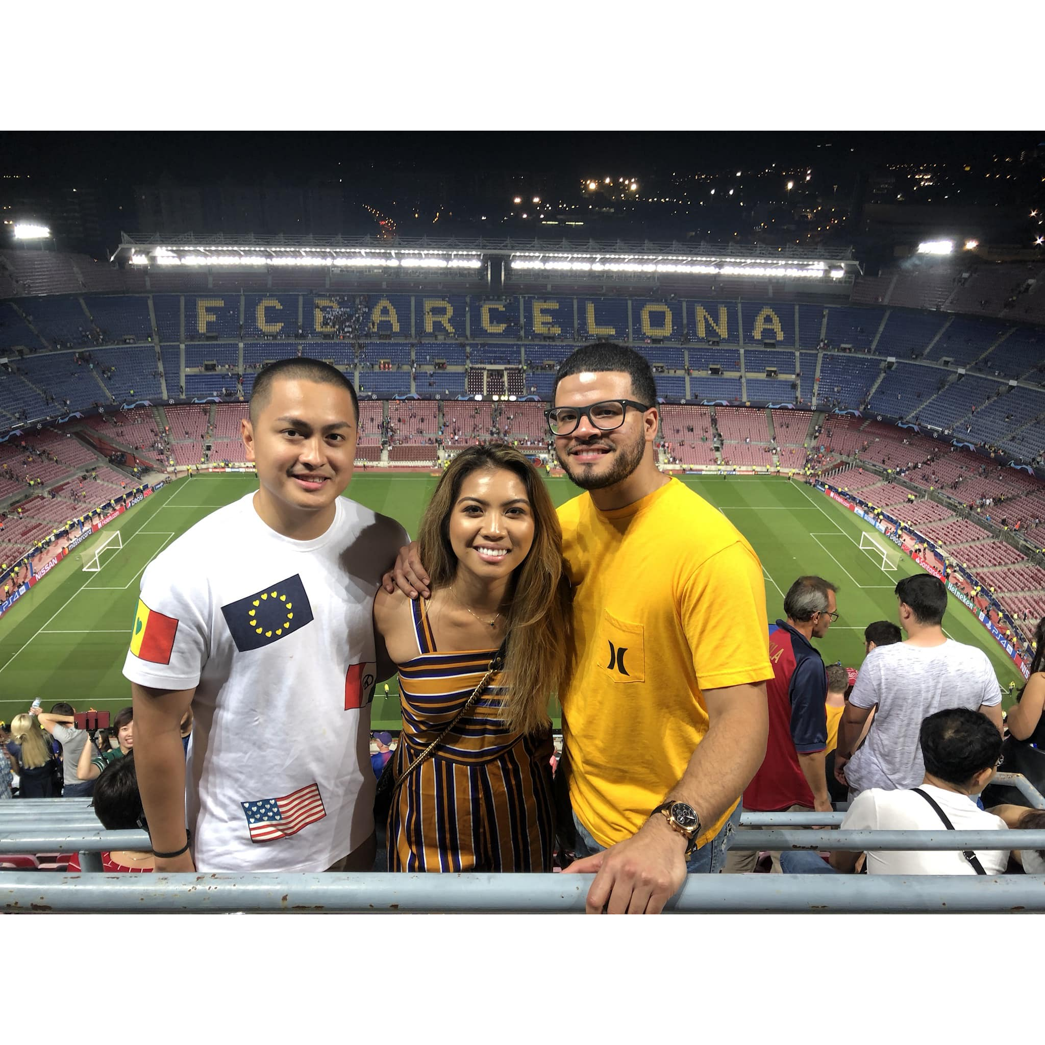 FC Barcelona, Spain - First Soccer Game