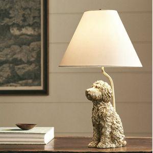 The Icon Table Lamp: Dog Edition (Doodle)