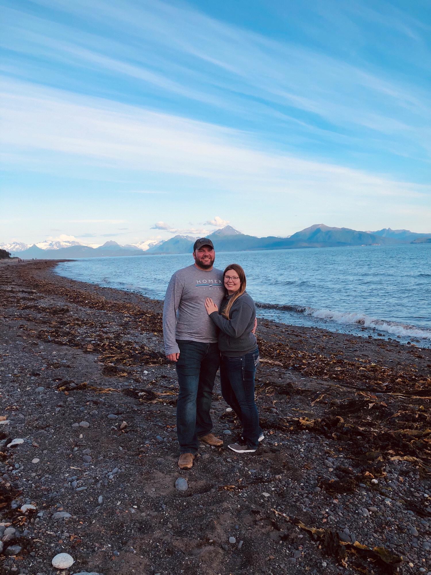 Enjoying Bishop’s Beach in Homer, Alaska!