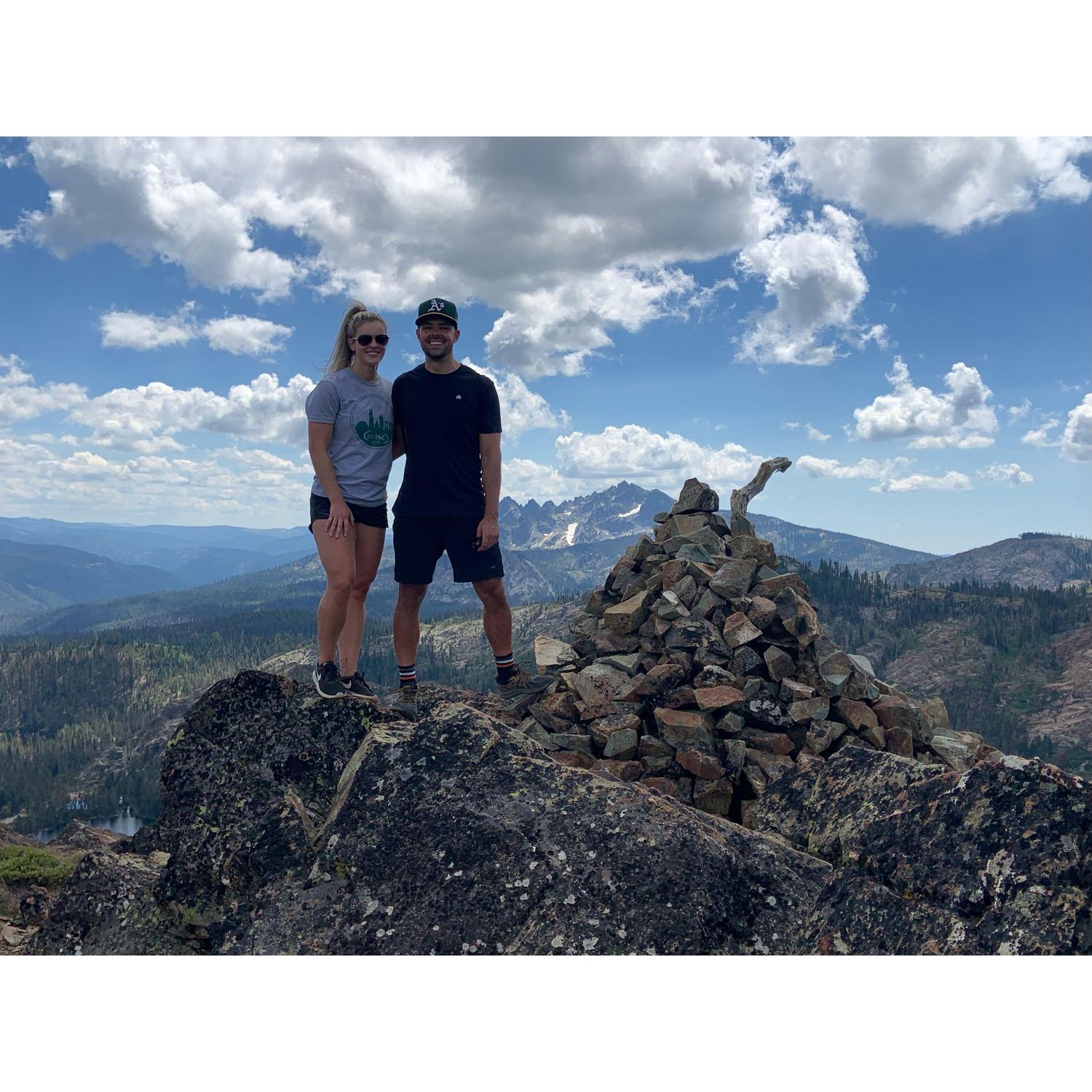 Life peaked at Salmon Lake and so did we. Told each other we loved one another.