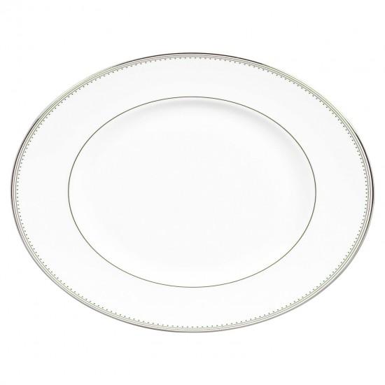 By Vera Wang Wedgwood Grosgrain Large Oval Platter