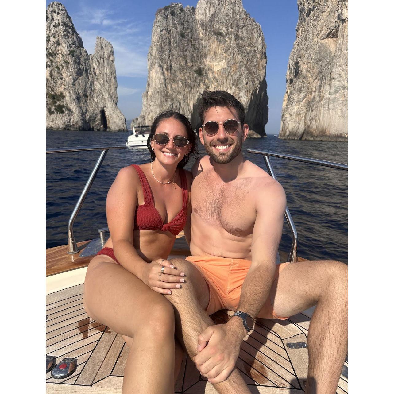 Our first big international trip to Italy!