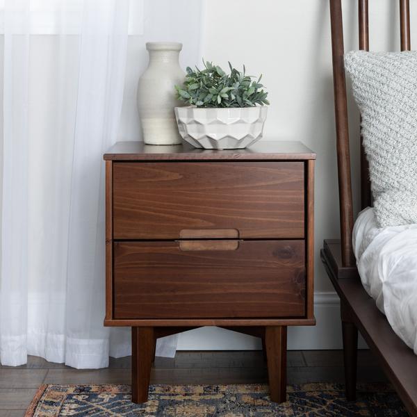Sloane 2-Drawer Solid Wood Nightstand
