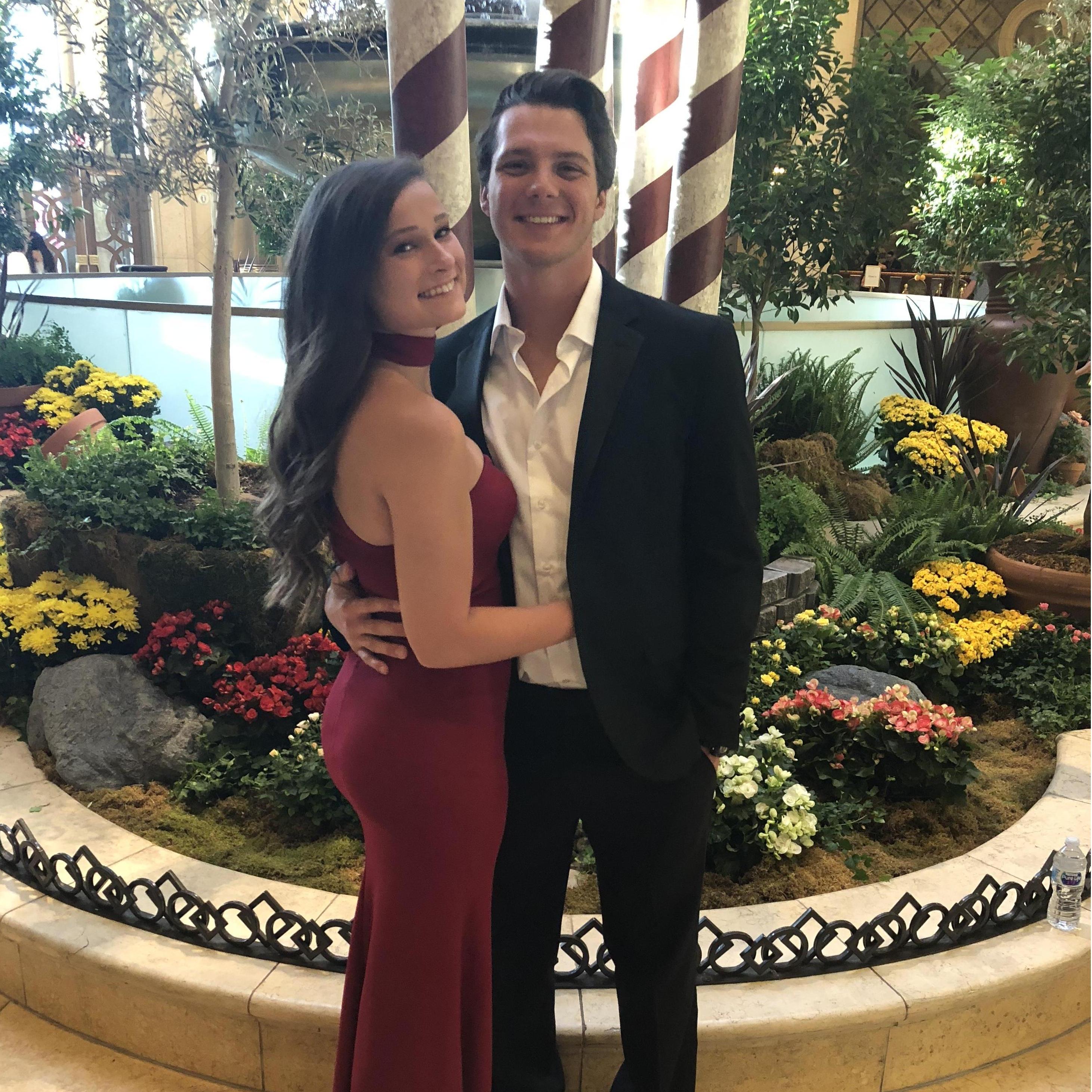 On our trip to Vegas!