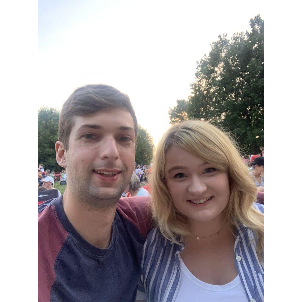 Fourth of July concert at Blossom, the summer home of The Cleveland Orchestra (July, 2021)