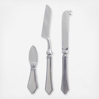 Violetta 3-Piece Cheese Knife Set