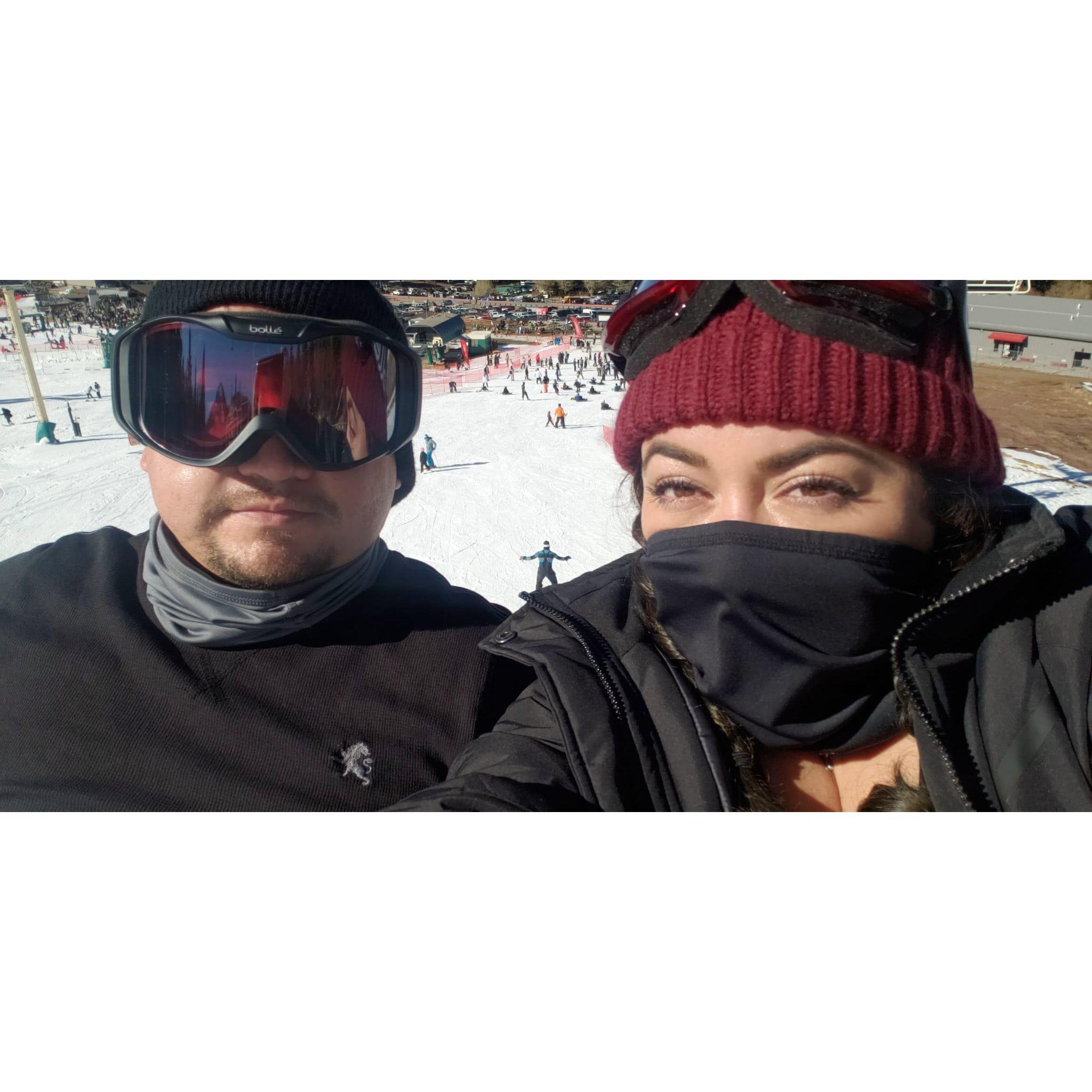 Snowboarding, Big Bear, CA