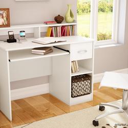 South Shore Furniture, Axess Desk with Keyboard Tray | Zola