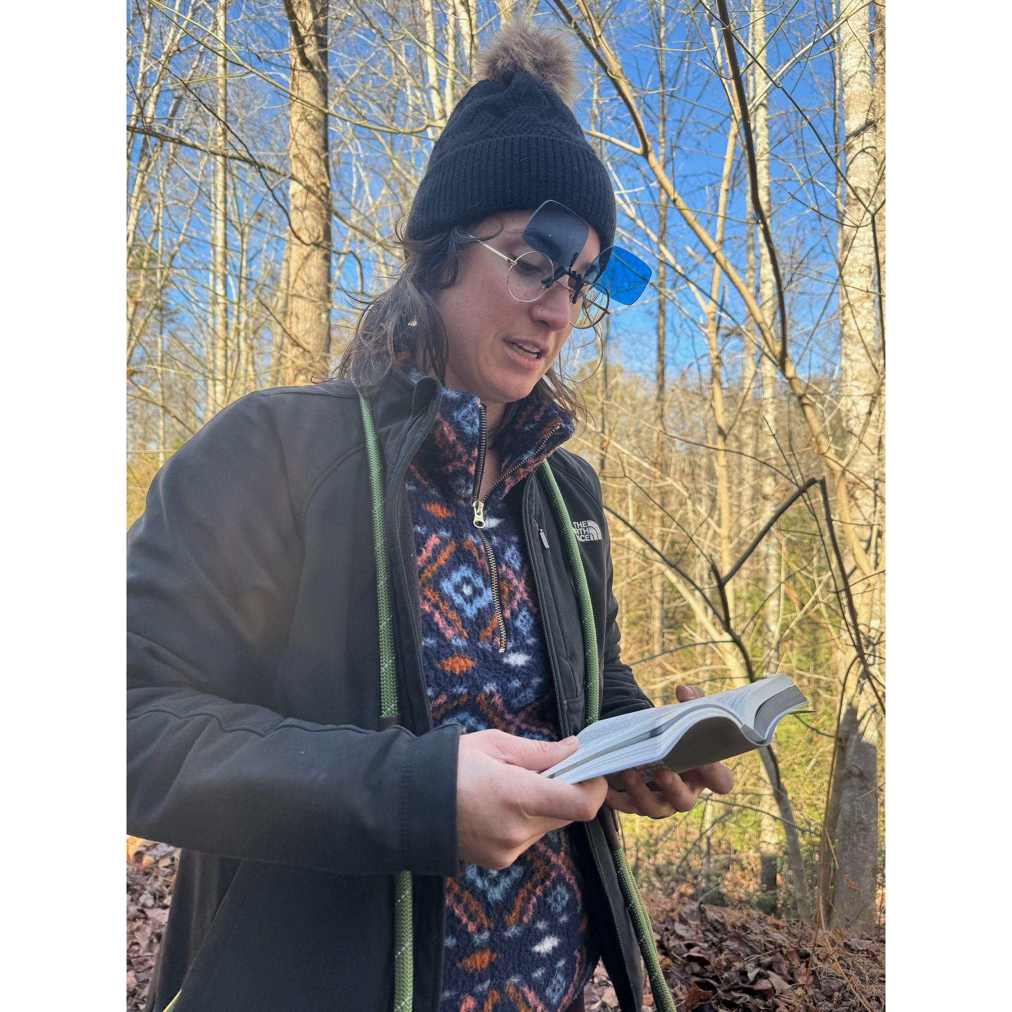 Dyl bought Kels some cool glasses to see fungi&minerals&antler sheds. Can say they are useful for mushroom hunting!