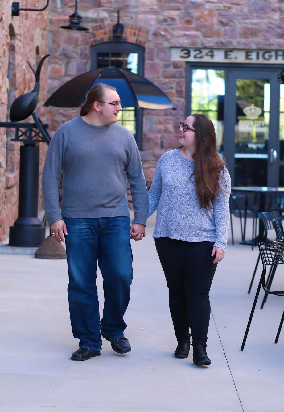 Engagement photos taken by Yellow Bug Photography in Sioux Falls!