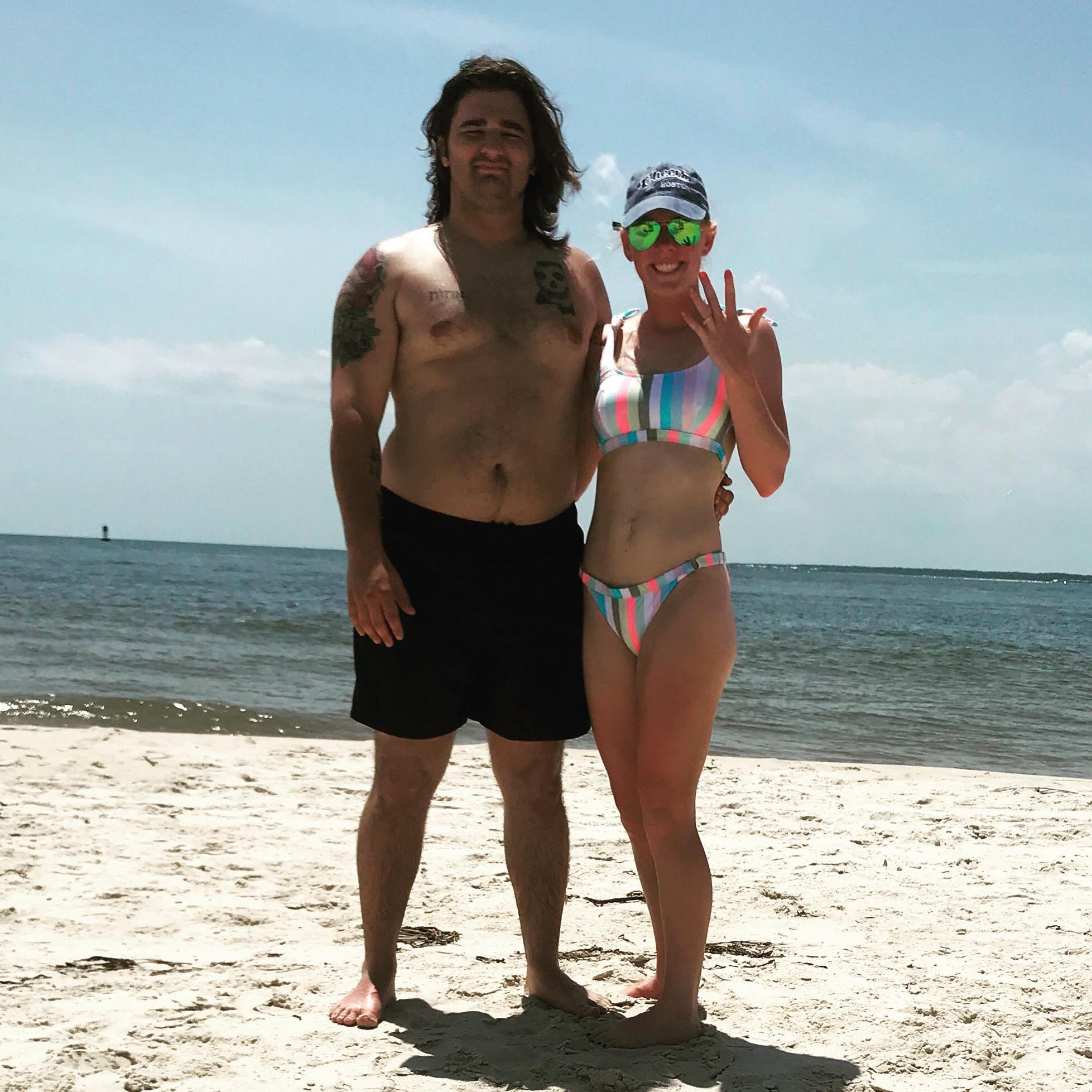 Fort Morgan, Alabama- July 4th, 2019 the day we got engaged!