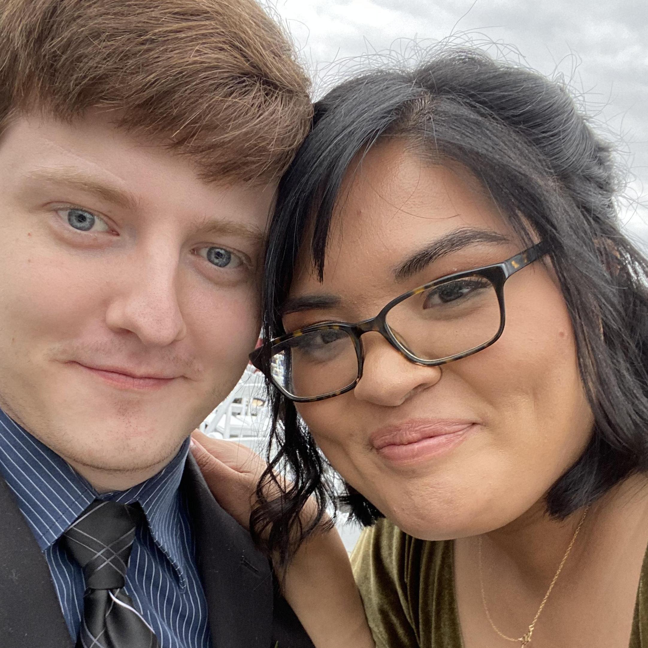 Of course we went to the wedding for Alyssa's big sis!